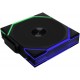Lian Li UNI Fan TL LCD 120 Wireless, Triple Pack (Reverse Blade), 2.4 GHz Wireless Controller Included, Infinity Mirror Design, LCD Display, Controller required, Black  