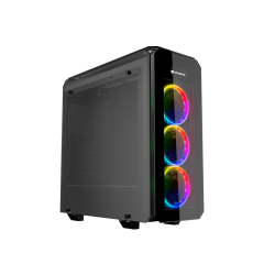COUGAR PURITAS RGB Tempered Glass Cover Mid Tower Gaming 