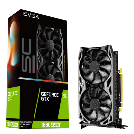 EVGA GeForce GTX 1660 SUPER SC ULTRA GAMING 6GB GDDR6 