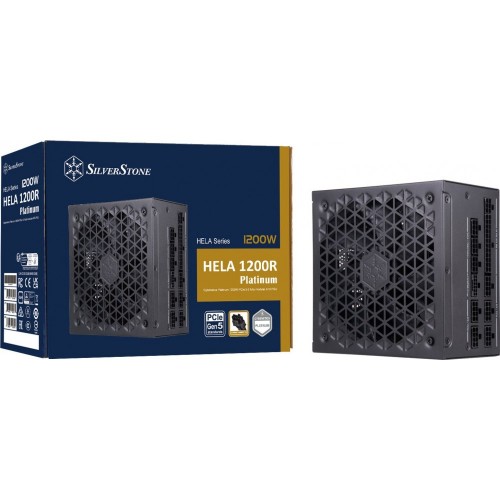 Silverstone HELA 1200R Platinum Cybenetics Platinum 1200W PCIe 5.0 (Fully Modular)