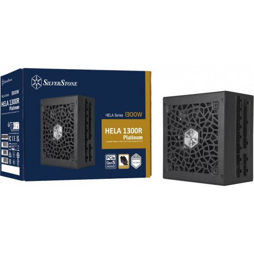 Silverstone HELA 1300R Platinum Cybenetics Platinum 1300W PCIe 5.0 (Fully Modular)