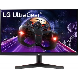 LG 24GN600-B UltraGear Gaming Monitor 24" Full HD (1920 x 1080) IPS Display, 1ms (GtG) Response Time, 144Hz Refresh Rate, AMD FreeSync Premium, HDR10