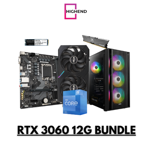 CORE I5 12400F + RTX 3060 12G