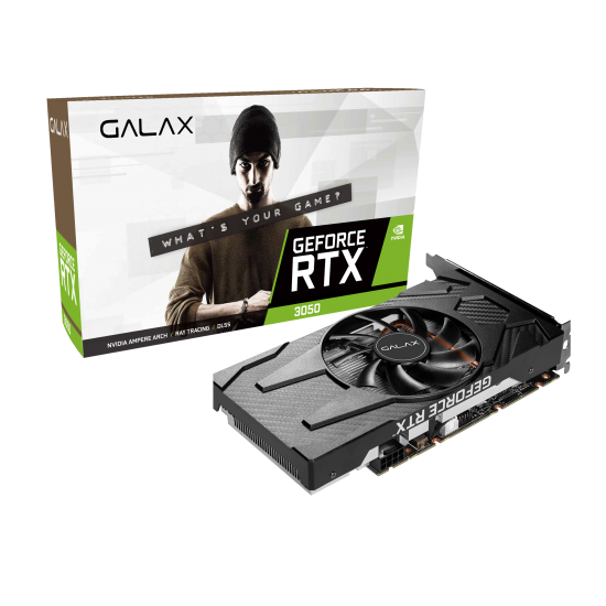 GALAX GeForce RTX™ 3050 v2 (1-Click OC Feature)