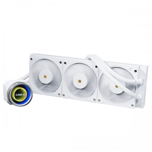 Lian Li Galahad II Trinity Performance 360MM Daisy chainable Radiator LCP Fans Black AIO Liquid Cpu Cooler ( WHITE )