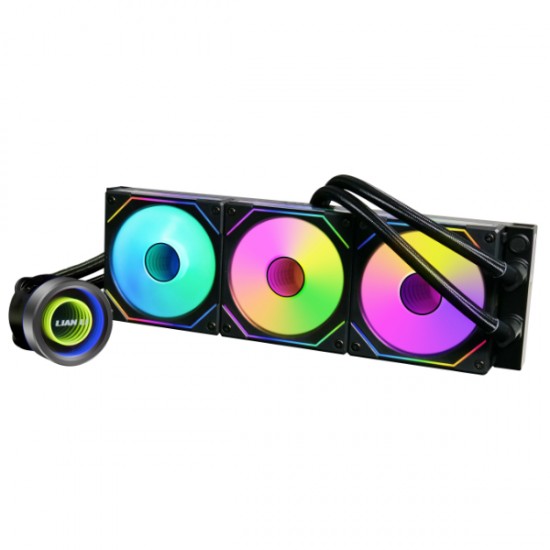 Lian Li Galahad II Trinity SL-INF 360MM with UNI Fan SL Infinity Fans Black AIO Liquid Cpu Cooler Lian Li Galahad II Trinity SL-INF 360MM with UNI Fan SL Infinity Fans Black AIO Liquid Cpu Cooler