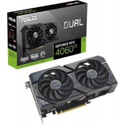 ASUS Dual GeForce RTX™ 4060 Ti 16GB OC Edition GDDR6 ASUS Dual GeForce RTX™ 4060 Ti 16GB OC Edition GDDR6