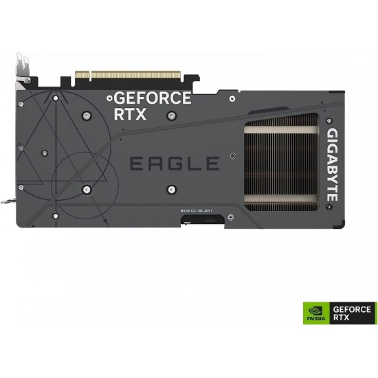 Gigabyte GeForce RTX 4070 Eagle OC 12G Graphics Card, 3X WINDFORCE Fans, 12GB 192-bit GDDR6X