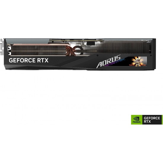 Gigabyte AORUS GeForce RTX 4090 Master 24G Graphics Card, 3X WINDFORCE Fans, 24GB 384-bit GDDR6X, GV-N4090AORUS M-24GD