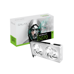 GALAX GeForce RTX™ 5070 1-Click OC White 12GB GDDR7 192-bit DP2.1b*3/HDMI 2.1b/DLSS 4 GALAX GeForce RTX™ 5070 1-Click OC White 12GB GDDR7 192-bit DP2.1b*3/HDMI 2.1b/DLSS 4