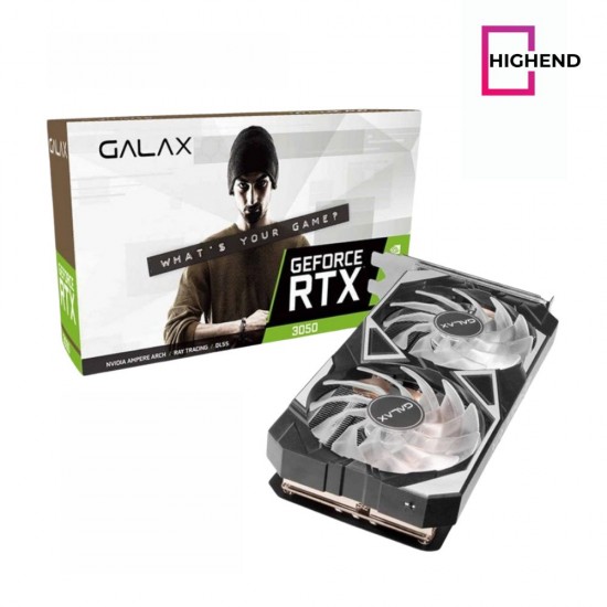 GALAX GeForce RTX™ 3050 EX (1-Click OC Feature) 8GB-GDDR6
