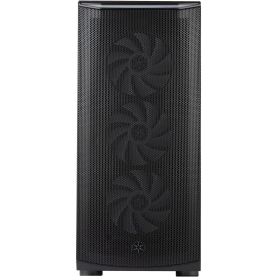 SilverStone  FARA 512Z High Airflow ATX Mid-Tower Chassis with Dual Radiator Support & ARGB Lighting, 