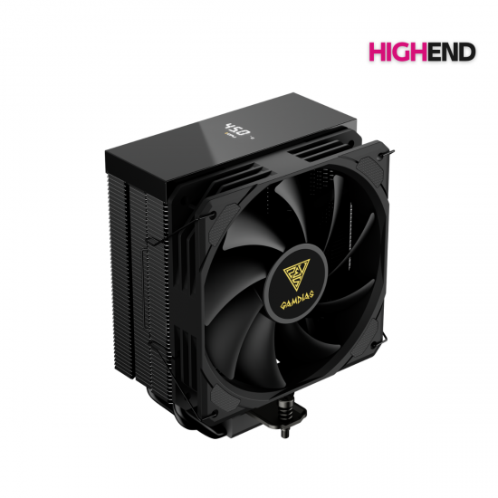 GAMDIAS BOREAS M2-51D CPU Air Cooler with Digital Monitoring PANEL