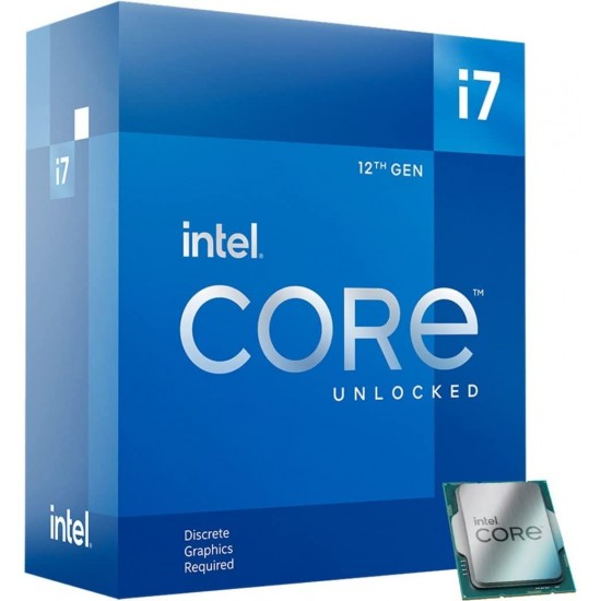 Intel Core i7-12700KF Desktop Processor 12 (8P+4E) Cores up to 5.0 GHz Unlocked  LGA1700 600 Series Chipset 125W  (ONLY BUILD)