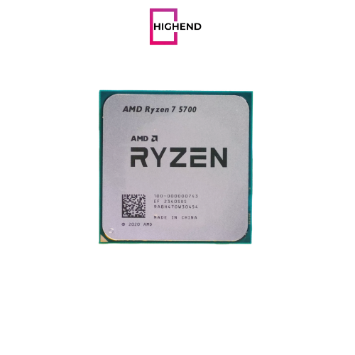 AMD Ryzen 7 5700 - Tray - 8-Core/ 16-Threads 4.6 GHz Socket AM4 65W