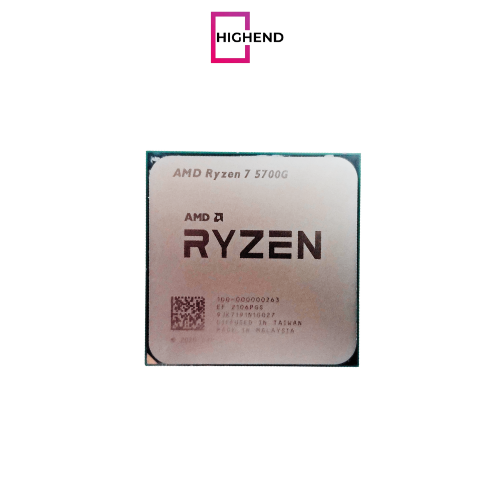 AMD RYZEN 7 5700G -SERIES CEZANNE (ZEN 3) 8-CORE 3.8 GHZ SOCKET AM4 65W AMD RADEON GRAPHICS DESKTOP