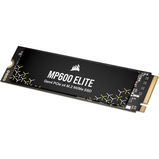 CORSAIR MP600 ELITE 1TB PCIe Gen4 x4 NVMe 1.4 M.2 SSD (7000MB/S READ- 6200MB/S WRITE)