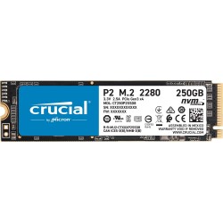 Crucial P2 250GB 3D NAND NVMe PCIe M.2 SSD Up to 2400MB/s 
