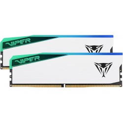 Patriot Memory Viper Elite 5 RGB DDR5 RAM 32GB (2X16GB) 6000MT/s CL30 1.35v UDIMM Desktop Gaming Memory Kit Compatible with Intel XMP/AMD Expo Patriot Memory Viper Elite 5 RGB DDR5 RAM 32GB (2X16GB) 6000MT/s CL30 1.35v UDIMM Desktop Gaming Memory Kit Compatible with Intel XMP/AMD Expo