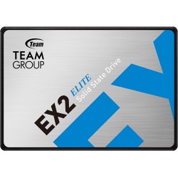 TEAMGROUP EX2 512GB 3D NAND TLC 2.5 Inch SATA III Internal Solid State Drive SSD (Read/Write Speed up to 550/520 MB/s) Compatible with Laptop & PC Desktop T253E2512G0C101