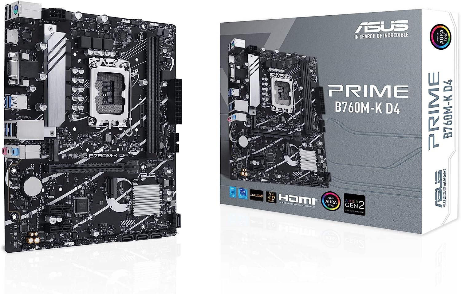 ASUS PRIME B760M-K D4 最終値下げ ASUS PRIME B760M-K D4 - Motherboard - LDLC