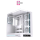 Xigmatek Cloud DGT Arctic Digital LCD 4 Fan Argb PWM BTF White Mid Tower Case