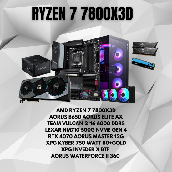 RYZEN 7 7800X3D BUNDLE