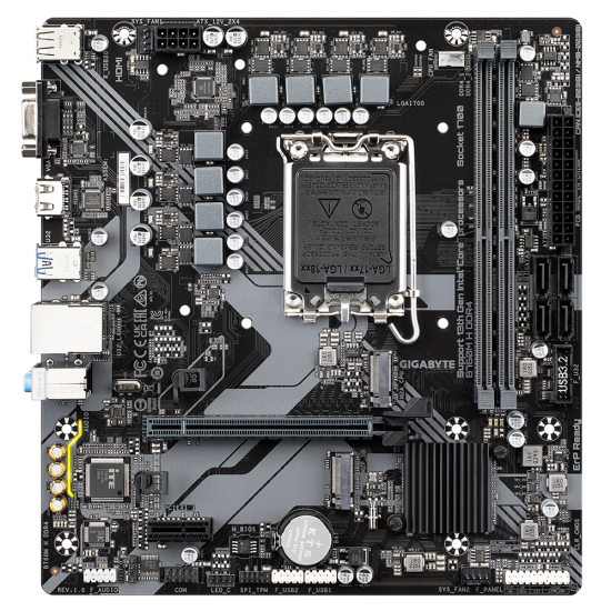 GIGABYTE B760M H DDR4 (rev. 1.0) LGA1700