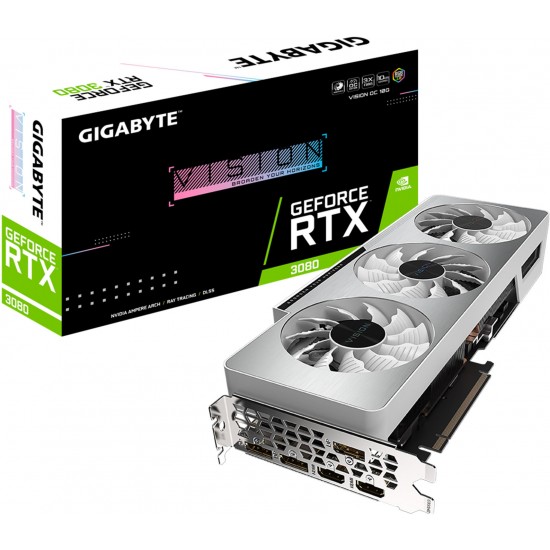 GIGABYTE - NVIDIA GeForce RTX 3080 VISION OC 10GB GDDR6X PCI Express 4.0 