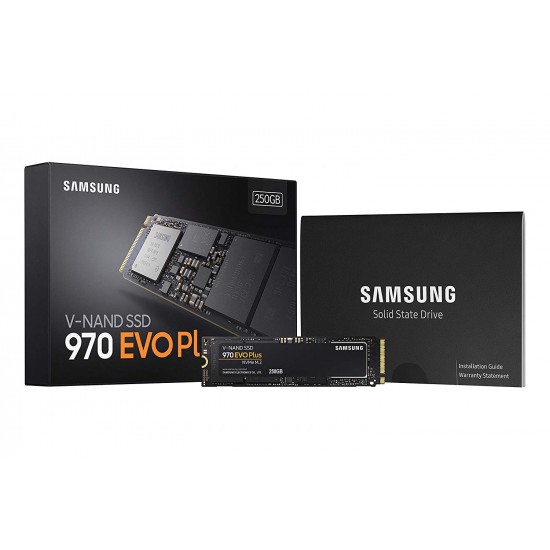 Samsung 970 EVO Plus Series - 250GB PCIe NVMe - M.2 Internal SSD 