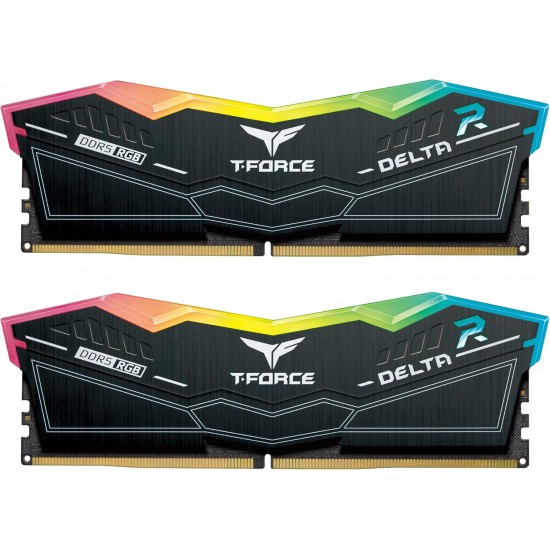 TEAMGROUP T-Force Delta RGB DDR5 Ram 64GB Kit (2x32GB) 6000MHz 