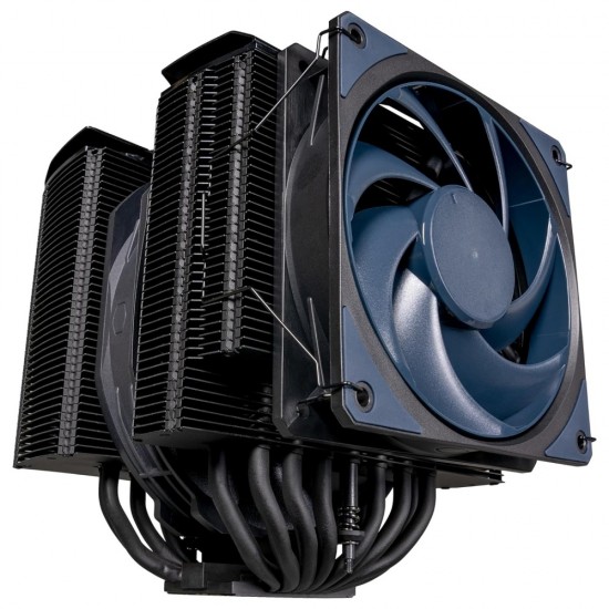 Cooler Master MasterAir MA824 Stealth Dual Tower CPU Air Cooler