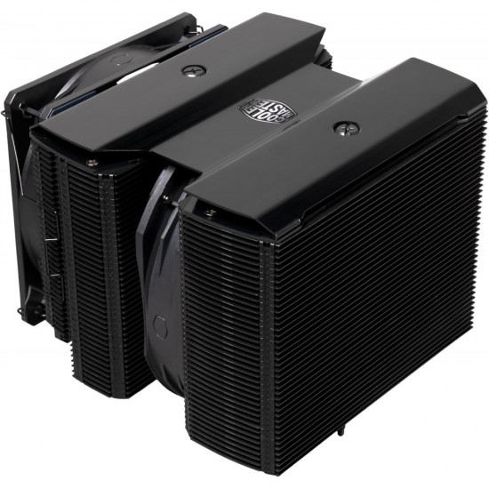 Cooler Master MasterAir MA824 Stealth Dual Tower CPU Air Cooler