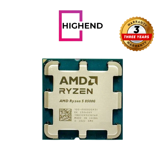 AMD RYZEN 5 8500G 6-Core 12-THREAD AMD Radeon 740M AM5 Processor (Tray) AMD RYZEN 5 8500G 6-Core 12-THREAD AMD Radeon 740M AM5 Processor (Tray)