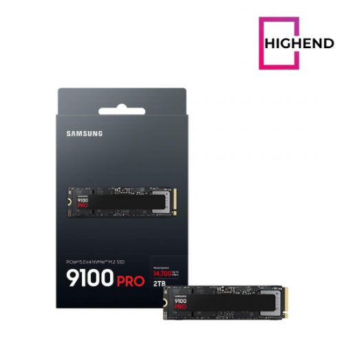 Samsung SSD 9100 PRO 2TB, PCIe 5.0x4 M.2 2280, Seq. Read Speeds Up to 14,700MB/s, Best for AI Computing, Gaming, and Heavy Duty Workstations (MZ VAP2T0B/AM)