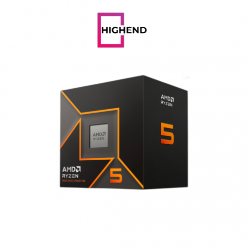 AMD Ryzen 5 9600 6-core Zen 5 desktop processor with AM5 socket and included Wraith Stealth cooler