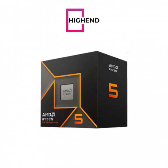AMD Ryzen 5 9600 6-core Zen 5 desktop processor with AM5 socket and included Wraith Stealth cooler
