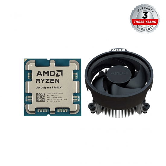 AMD Ryzen 5 9600X - Granite Ridge (Zen 5) 6-Core 3.9 GHz (3 years warranty)