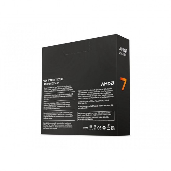 AMD Ryzen 7 9700X - Granite Ridge (Zen 5) 8-Core 3.8 GHz - Socket AM5 65W