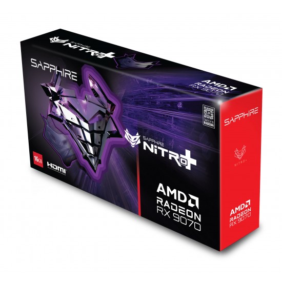 SAPPHIRE NITRO+ AMD RADEON RX 9070 OC 16GB GRAPHIC CARD (Three Years Warranty) SAPPHIRE NITRO+ AMD RADEON RX 9070 OC 16GB GRAPHIC CARD (Three Years Warranty)
