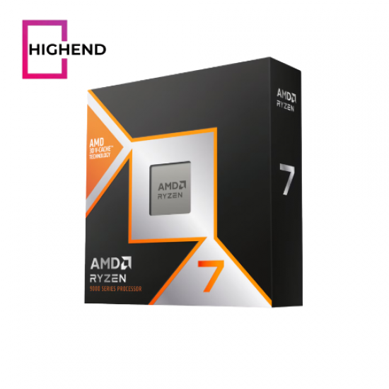 AMD Ryzen 7 9850X3D 16-Core AM5 Desktop Processor – Zen 5, 96MB 3D V-Cache, 5.7GHz Boost,120W TDP