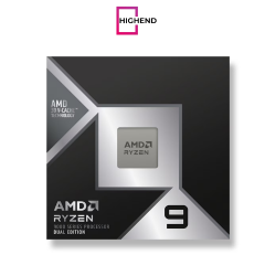 AMD Ryzen 9 9950X3D2 Dual Edition desktop processor with 16 cores, 192MB cache and Zen 5 architecture