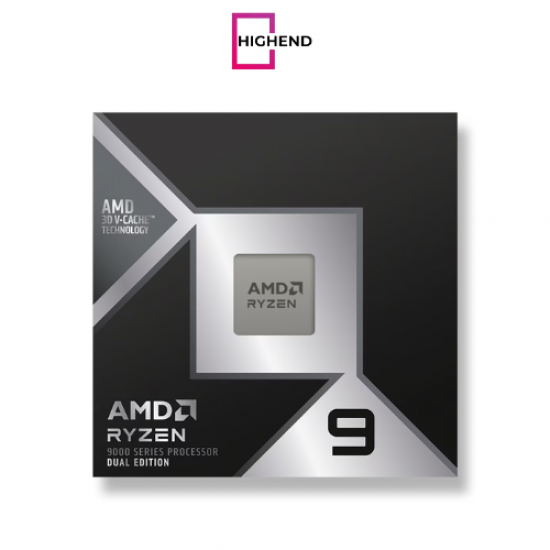 AMD Ryzen 9 9950X3D2 Dual Edition desktop processor with 16 cores, 192MB cache and Zen 5 architecture