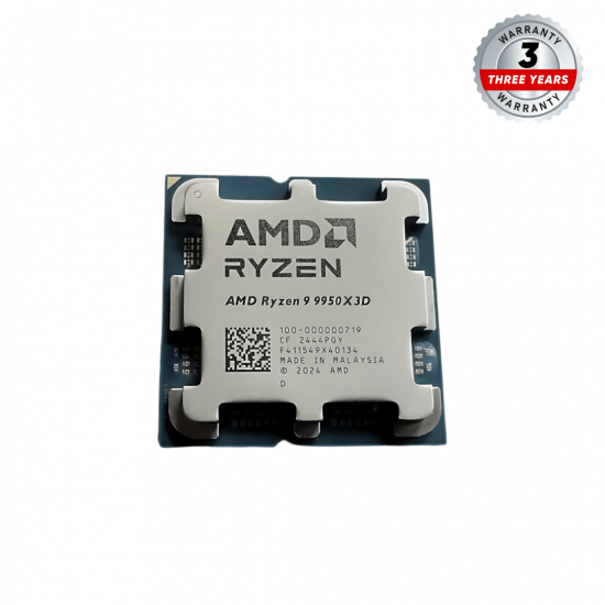 AMD Ryzen™ 9 9950X3D Gaming and Content Creation Processor TRAY (3 years warranty) AMD Ryzen™ 9 9950X3D Gaming and Content Creation Processor TRAY (3 years warranty)