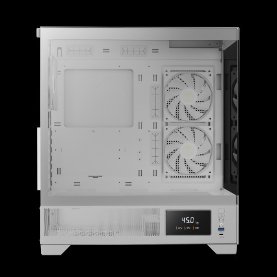 GAMDIAS ATLAS M1 White Mid-Tower ATX Gaming Case
