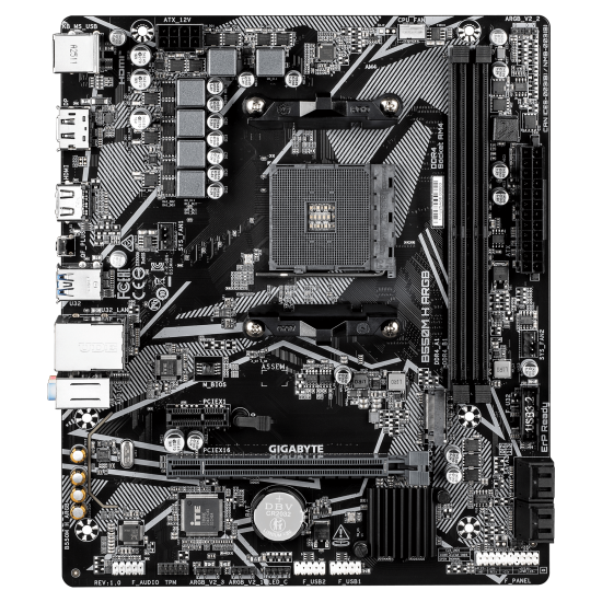 GIGABYTE B550M H ARGB AM4 Motherboard