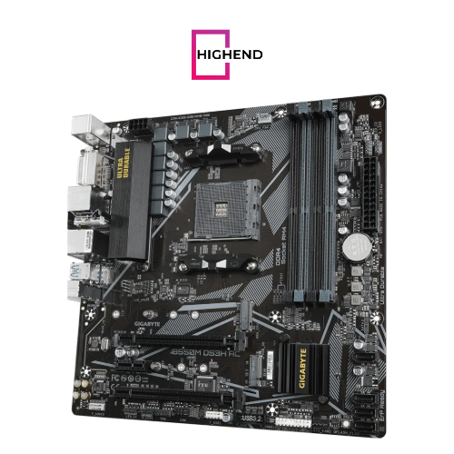 GIGABYTE B550M DS3H AC R2.0 Motherboard AMD Socket AM4 DDR4 Micro ATX