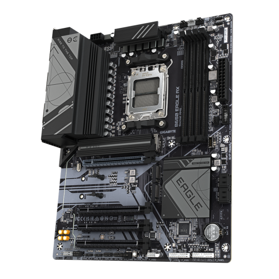 GIGABYTE B650 EAGLE AX AM5 LGA 1718 AMD B650 ATX DDR5 Triple M.2, PCIe 5.0, USB 3.2 Gen2x2 Type-C, AMD Wi-Fi 6E, Realtek GbE LAN