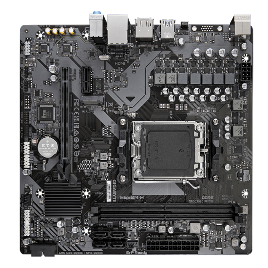 GIGABYTE B650M H (rev. 1.0) AMD Socket AM5