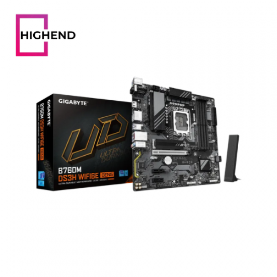 GIGABYTE B760M DS3H WIFI6E DDR4 GEN5 GIGABYTE INTEL MOTHERBOARD GIGABYTE B760M DS3H WIFI6E DDR4 GEN5 GIGABYTE INTEL MOTHERBOARD